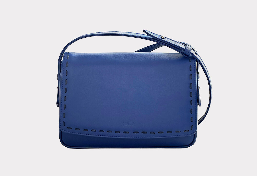 Sienna flap bag royal blue