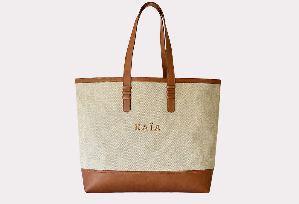 NEW KAΪA Beach Bag Tan
