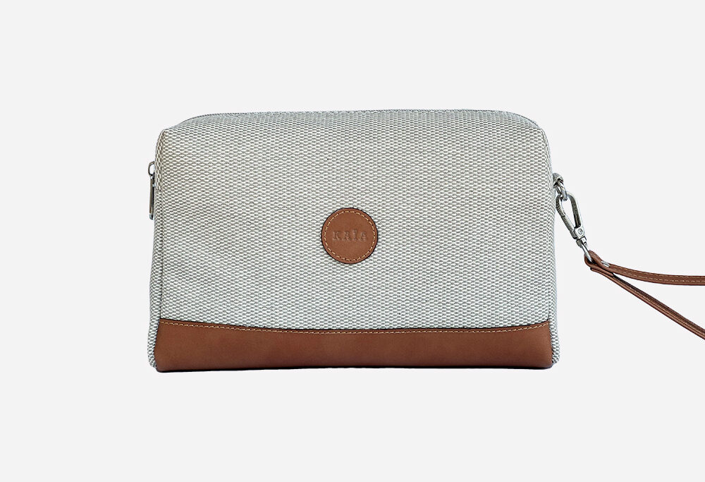 NEW KAΪA Travel Pouch - Tan